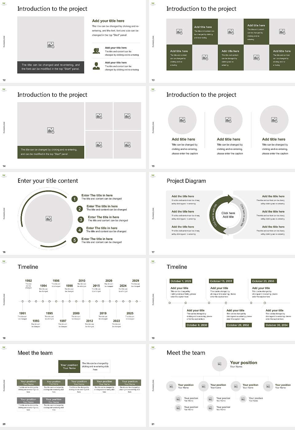 William Woods University Competition/Entrepreneurship Contest PPT Template16:9 ratio PPT effect preview image3