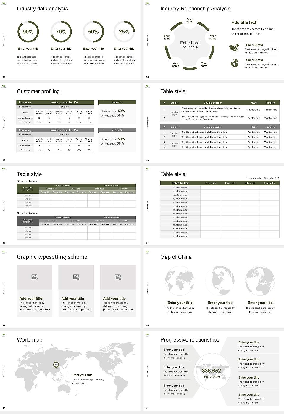 William Woods University Competition/Entrepreneurship Contest PPT Template16:9 ratio PPT effect preview image5