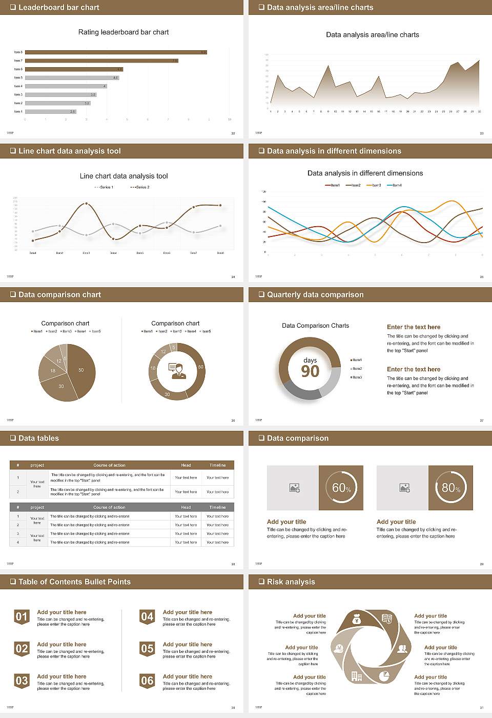 Wofford College General Purpose PPT Template16:9 ratio PPT effect preview image4