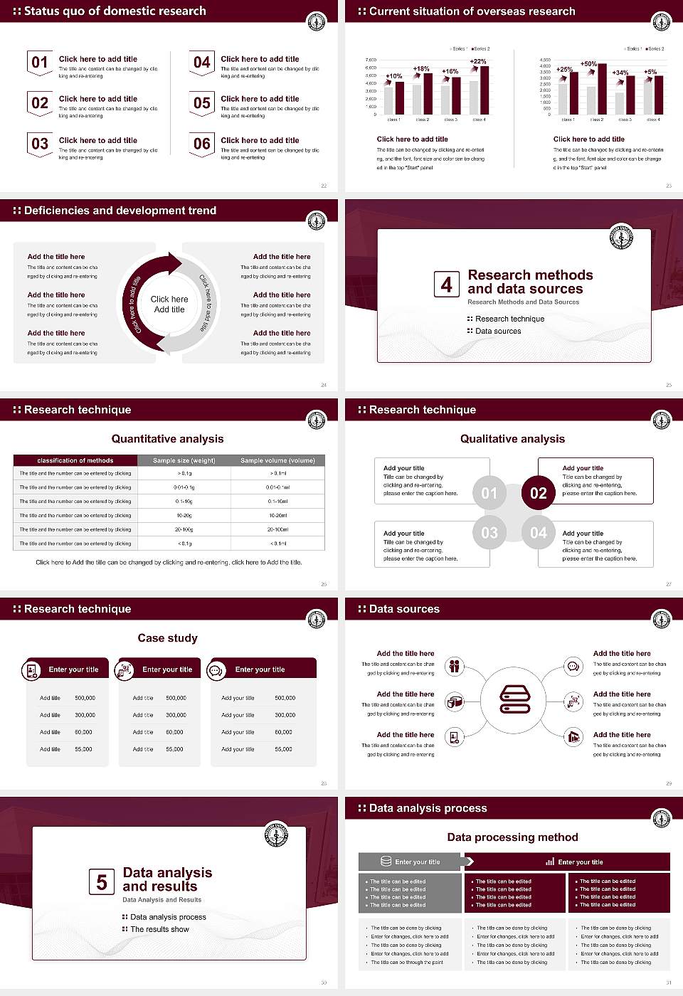 Western University of Health Sciences （Pomona campus） Graduation Thesis Defense PPT Template16:9 ratio PPT effect preview image4