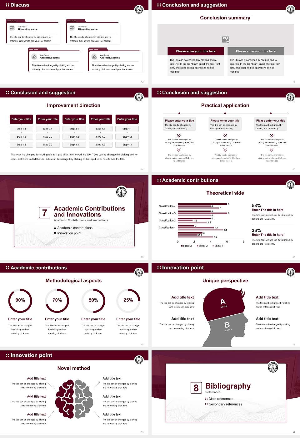 Western University of Health Sciences （Pomona campus） Graduation Thesis Defense PPT Template16:9 ratio PPT effect preview image6