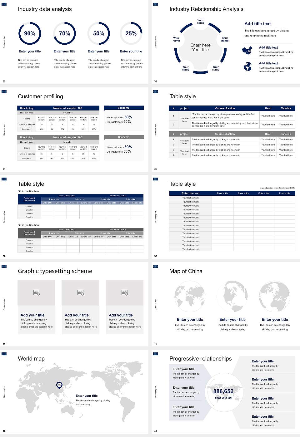Wingate University Competition/Entrepreneurship Contest PPT Template16:9 ratio PPT effect preview image5