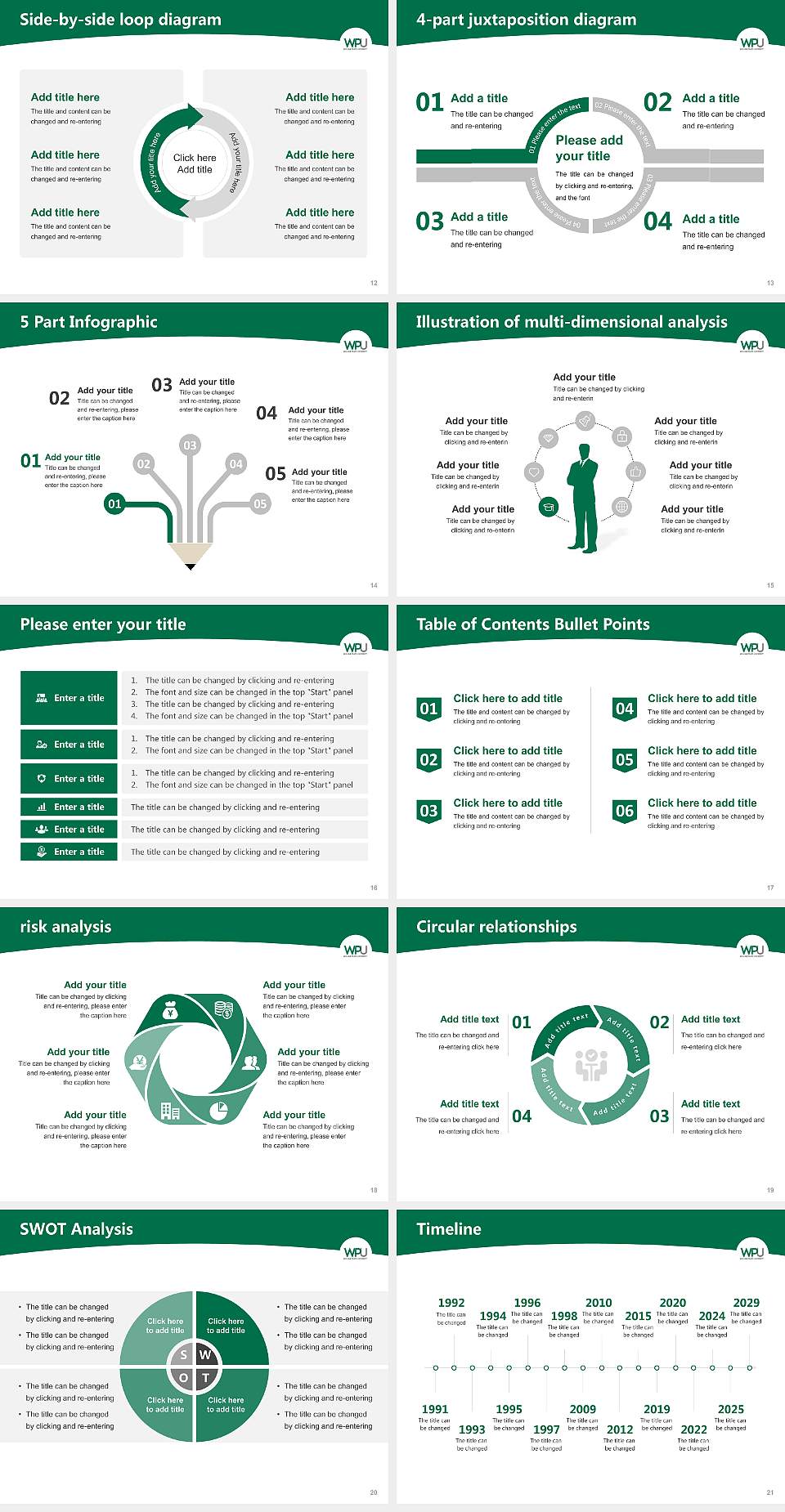 William Peace University Academic Presentation/Research Findings Report PPT Template4:3 ratio PPT effect preview image3