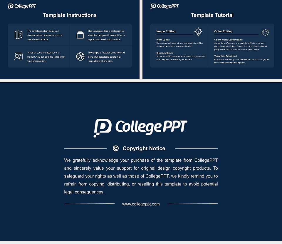 Western Governors University Academic Presentation/Research Findings Report PPT Template16:9 ratio PPT effect preview image5
