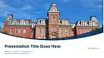 West Virginia University Unterricht Powerpoint Vorlage