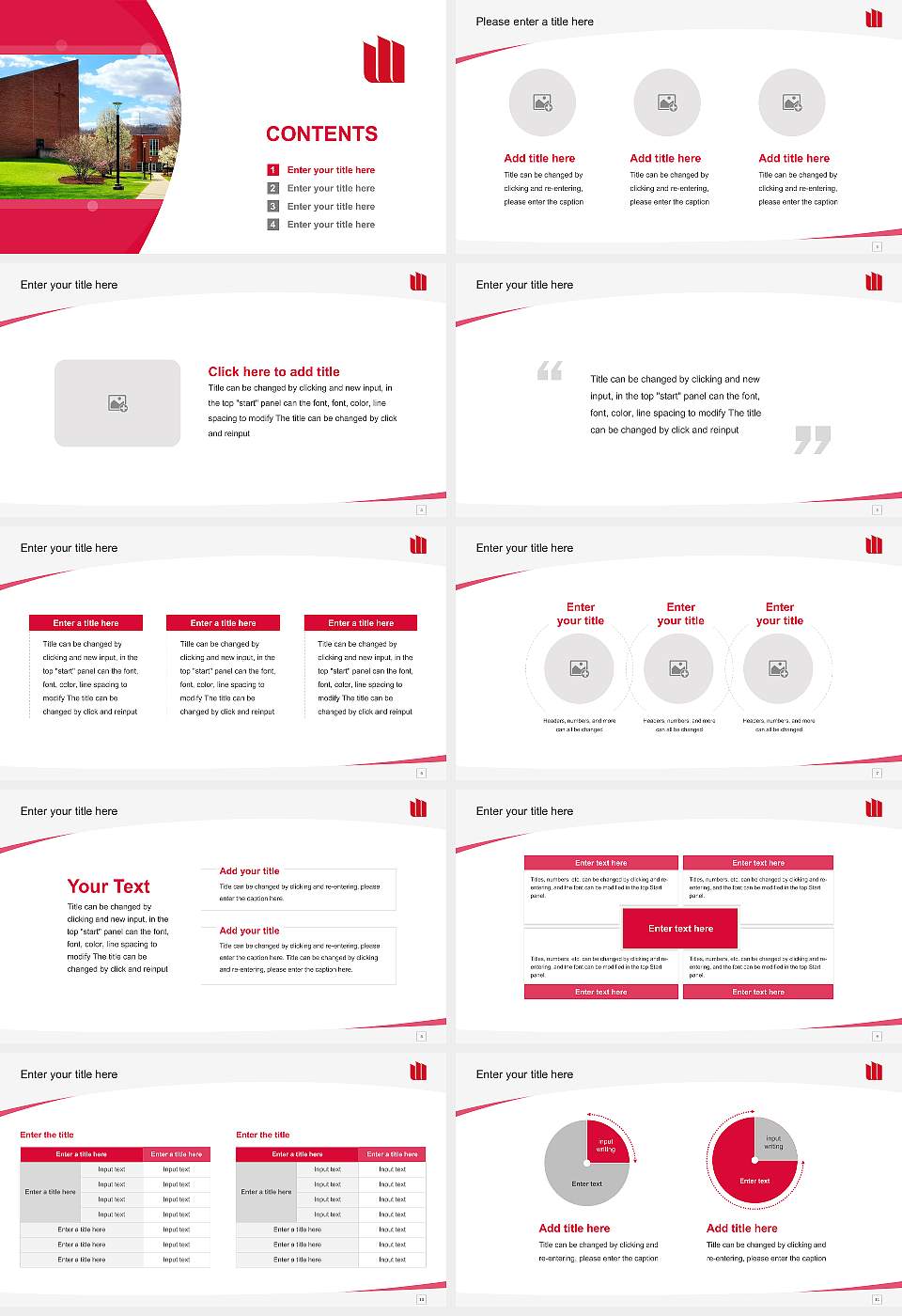 Wheeling University Course/Courseware Creation PPT Template16:9 ratio PPT effect preview image2