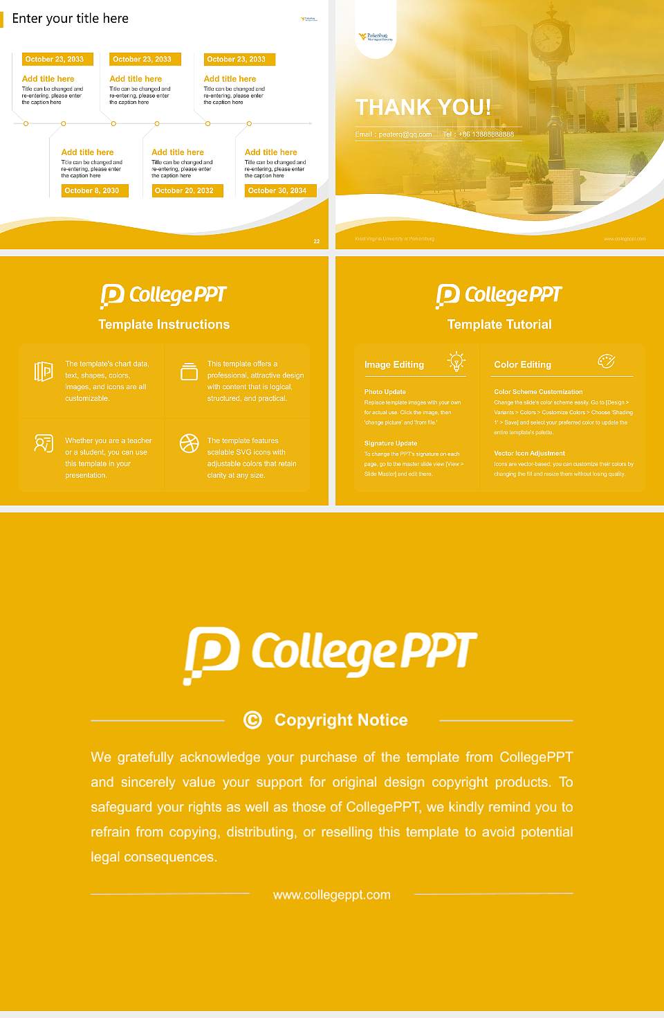 West Virginia University at Parkersburg Lecture Sharing and Networking Event PPT Template4:3 ratio PPT effect preview image4