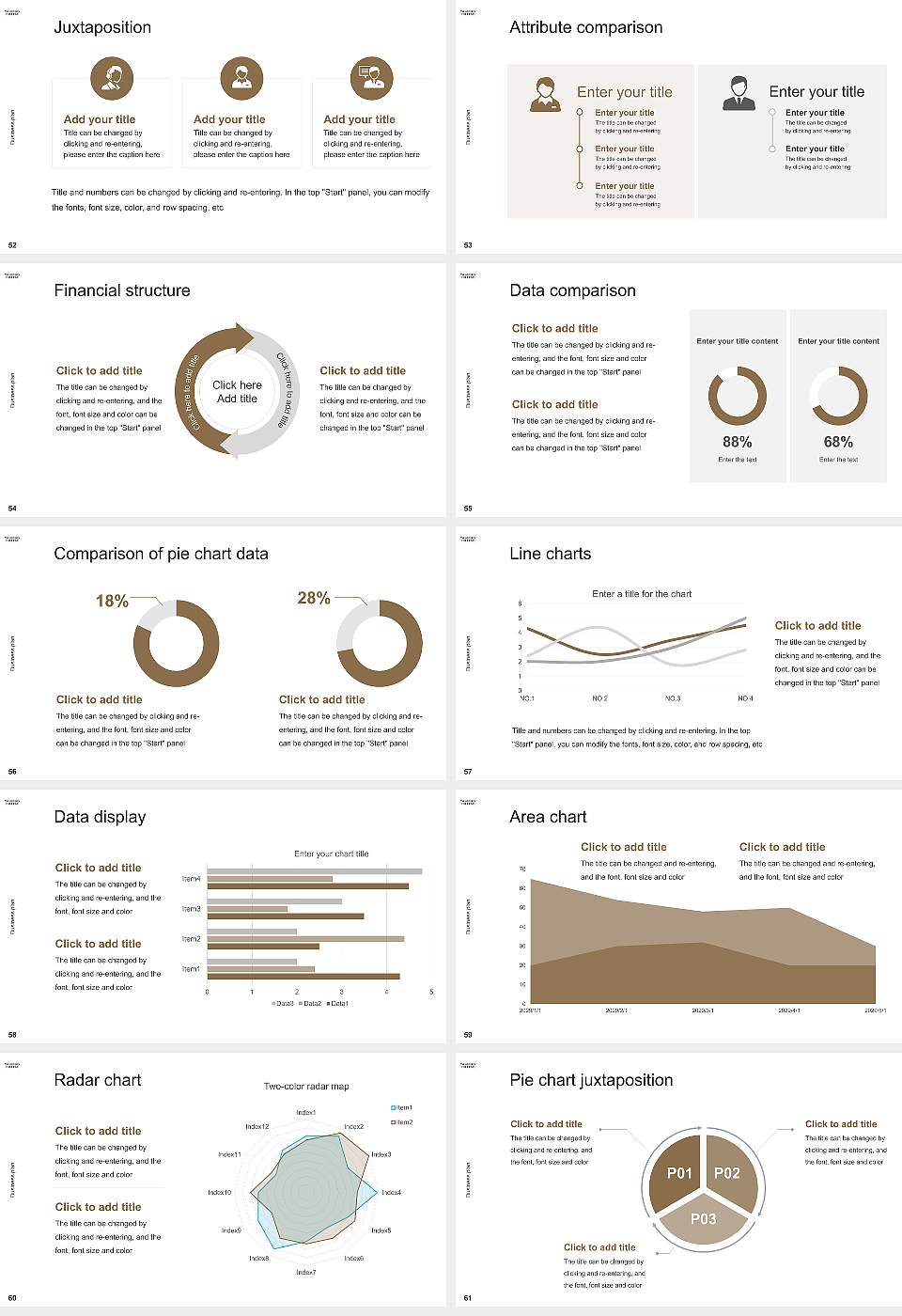 Wofford College Competition/Entrepreneurship Contest PPT Template16:9 ratio PPT effect preview image7