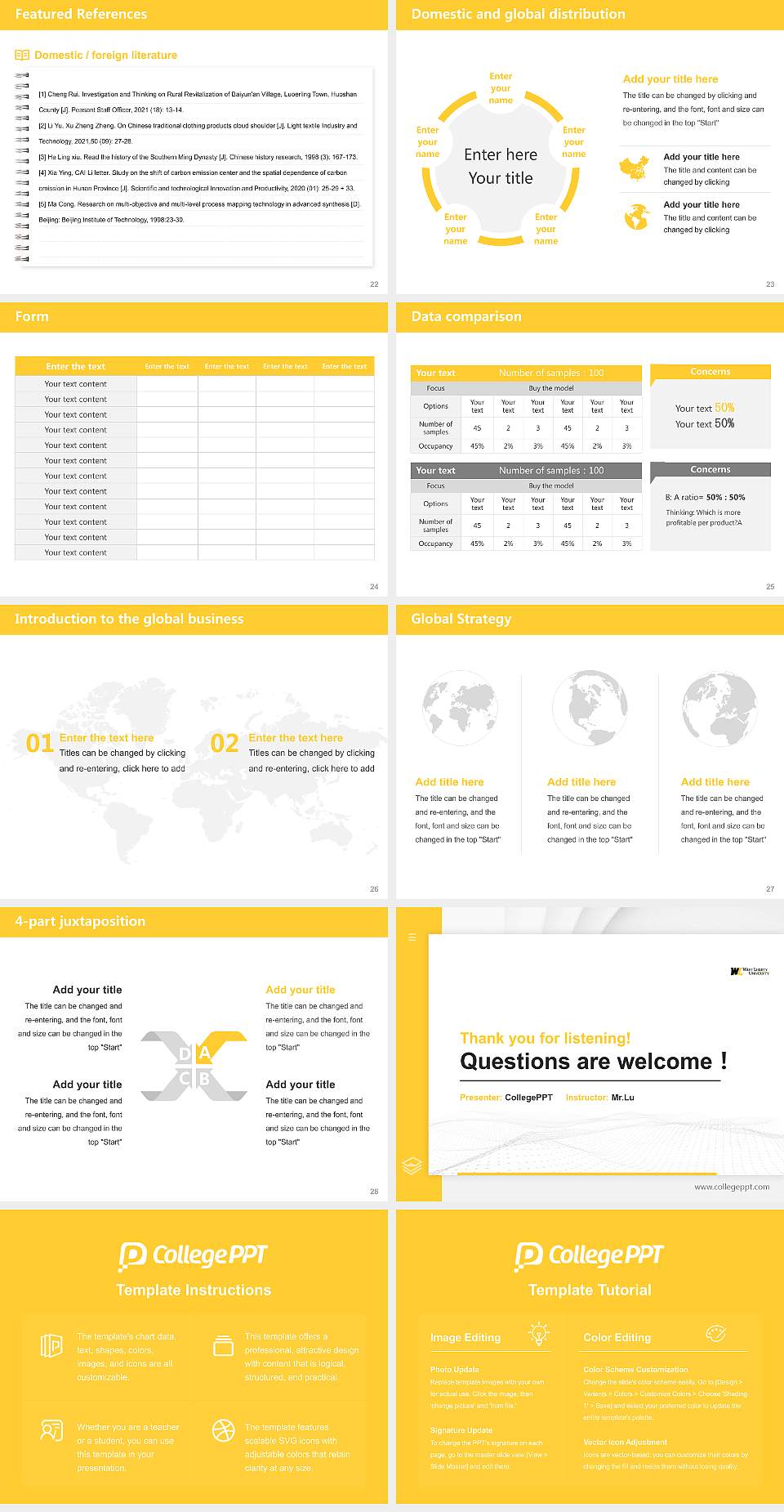 West Liberty University Thesis Proposal/Graduation Defense PPT Template4:3 ratio PPT effect preview image4