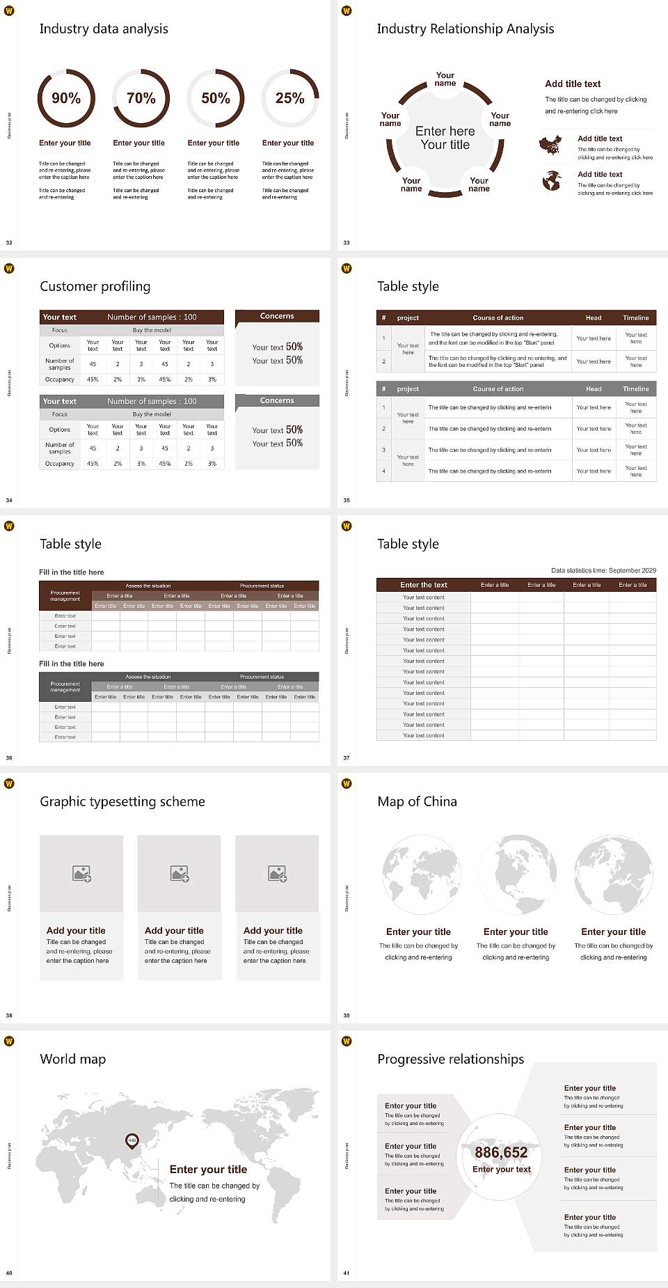 Western Michigan University Competition/Entrepreneurship Contest PPT Template4:3 ratio PPT effect preview image5
