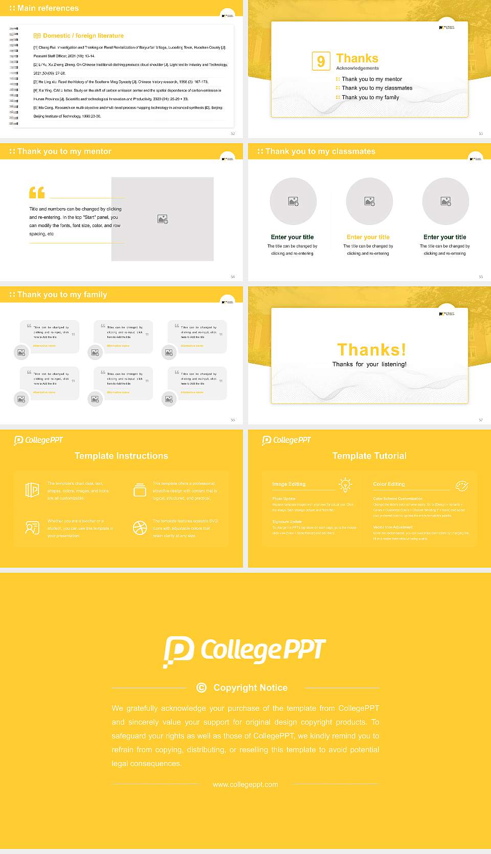 West Liberty University Graduation Thesis Defense PPT Template16:9 ratio PPT effect preview image7