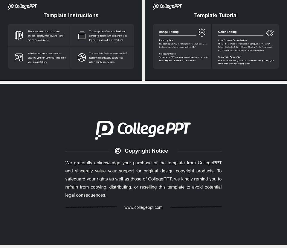 West Virginia University Institute of Technology Academic Presentation/Research Findings Report PPT Template16:9 ratio PPT effect preview image5