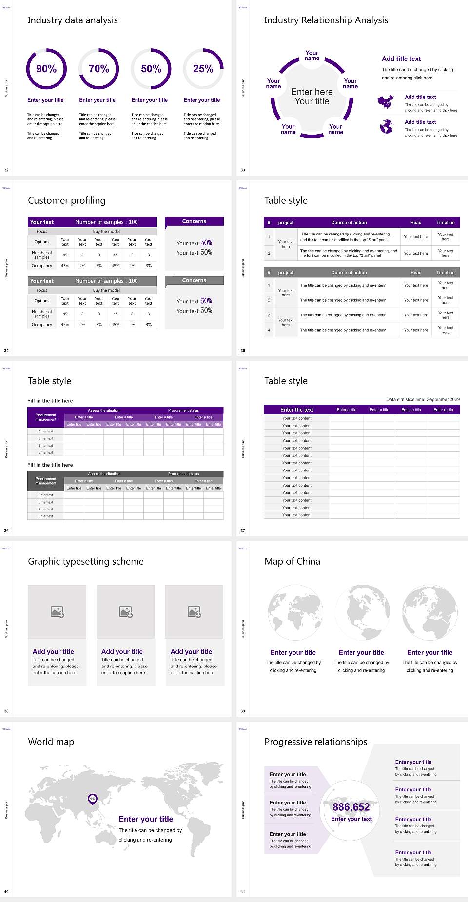 Williams College Competition/Entrepreneurship Contest PPT Template4:3 ratio PPT effect preview image5