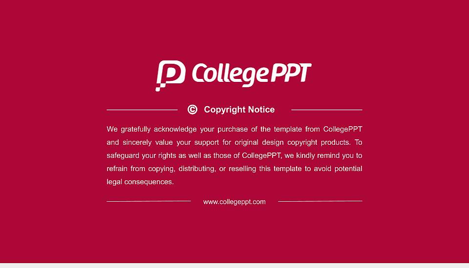 Willamette University General Purpose PPT Template16:9 ratio PPT effect preview image6
