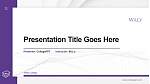 Wiley College Thesis Proposal/Graduation Defense PPT Template