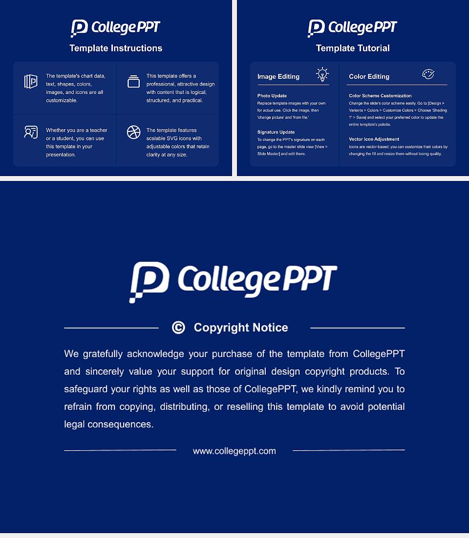 Westfield State University Course/Courseware Creation PPT Template4:3 ratio PPT effect preview image5