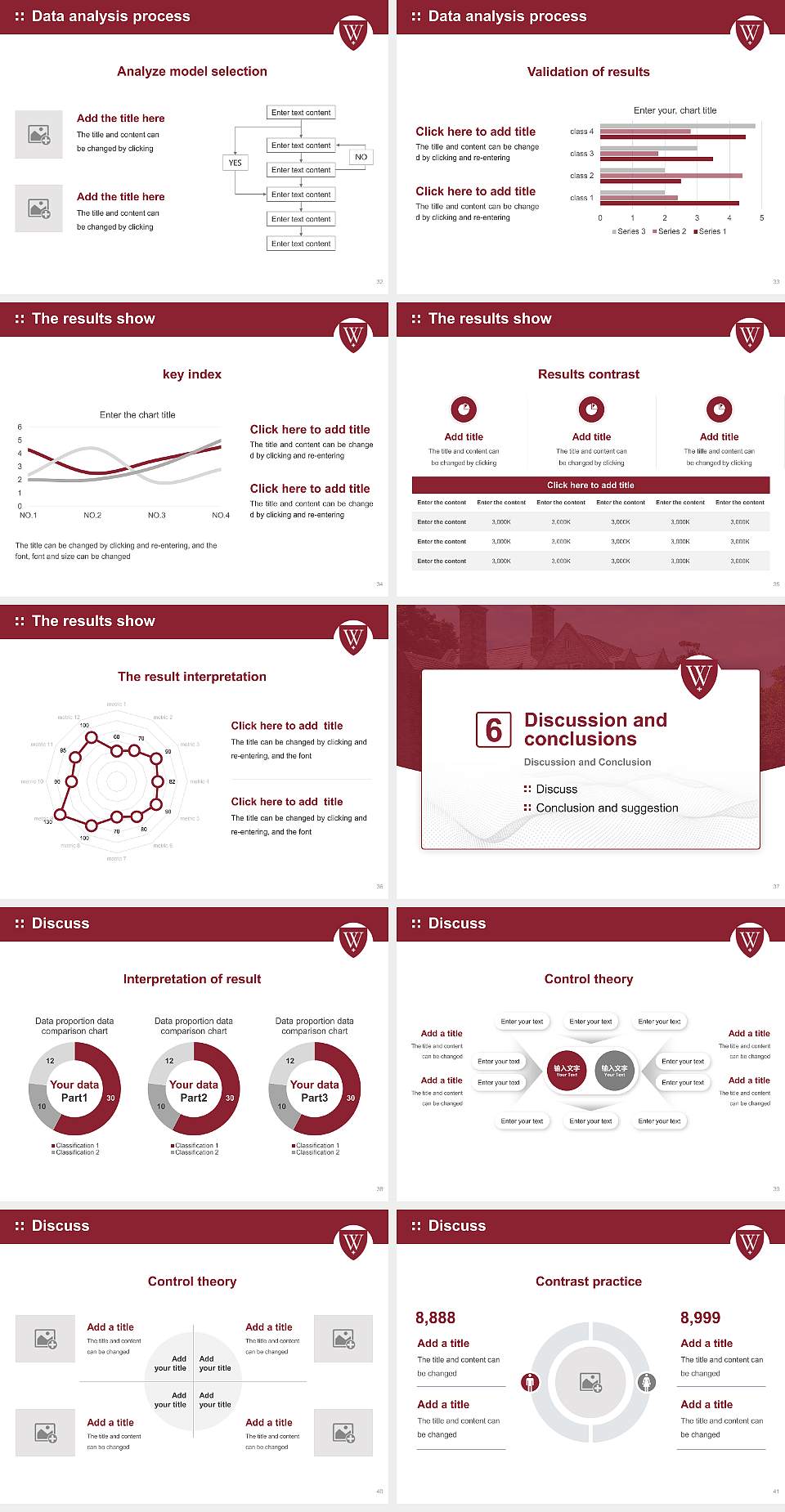 Westminster Theological Seminary Graduation Thesis Defense PPT Template4:3 ratio PPT effect preview image5