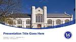 Wilson College Les PPT-sjabloon