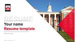 William Jewell College Resume PPT Template