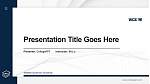 Western Governors University Thesis Proposal/Graduation Defense PPT Template