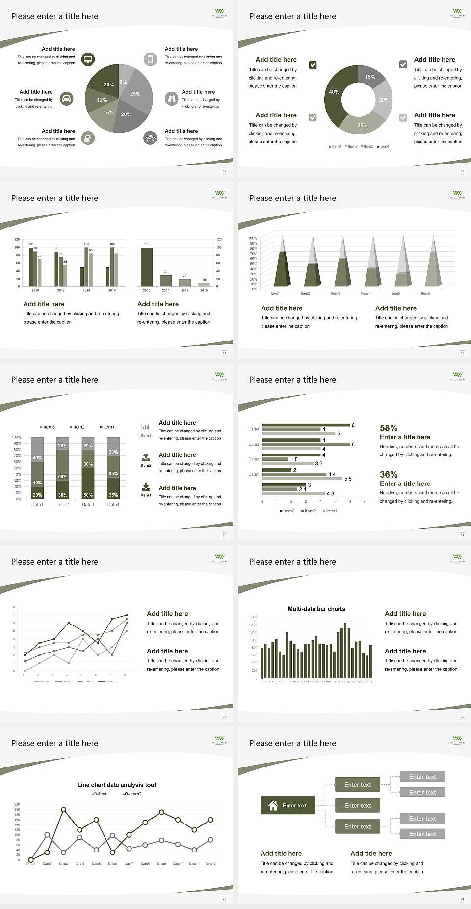 William Woods University Course/Courseware Creation PPT Template4:3 ratio PPT effect preview image3