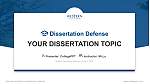 Western Theological Seminary Graduation Thesis Defense PPT Template