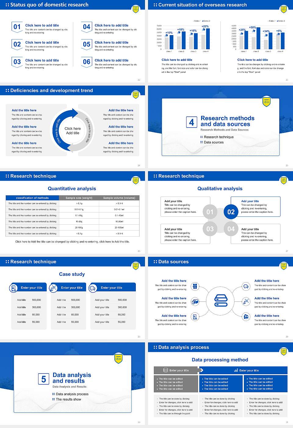 Widener University Graduation Thesis Defense PPT Template16:9 ratio PPT effect preview image4