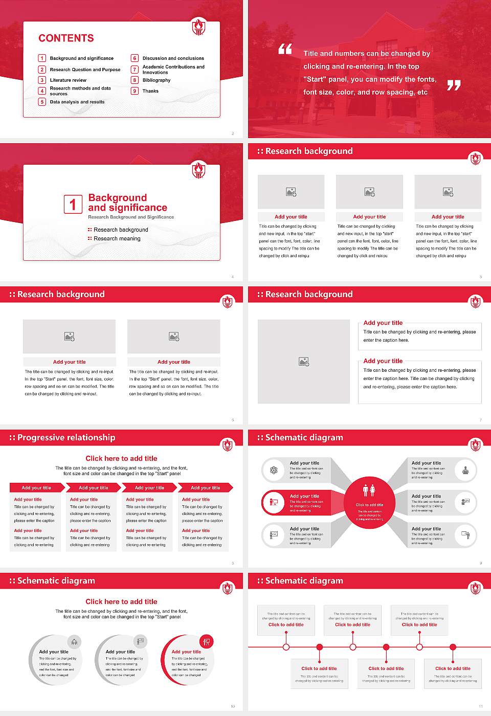 Western Oregon University Graduation Thesis Defense PPT Template16:9 ratio PPT effect preview image2