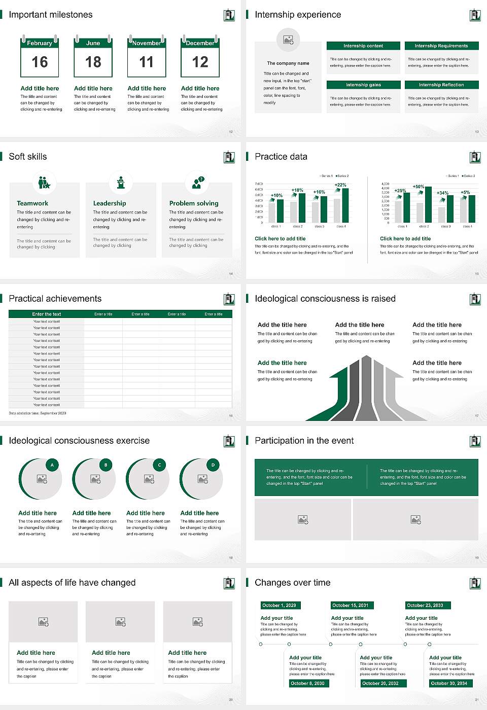 Wisconsin Lutheran College National Scholarship Defense PPT Template16:9 ratio PPT effect preview image3