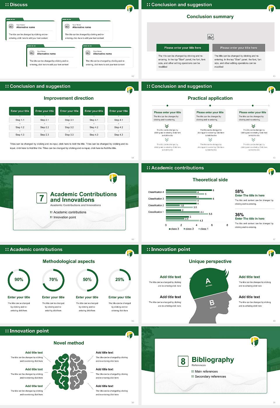 Wilberforce University Graduation Thesis Defense PPT Template16:9 ratio PPT effect preview image6