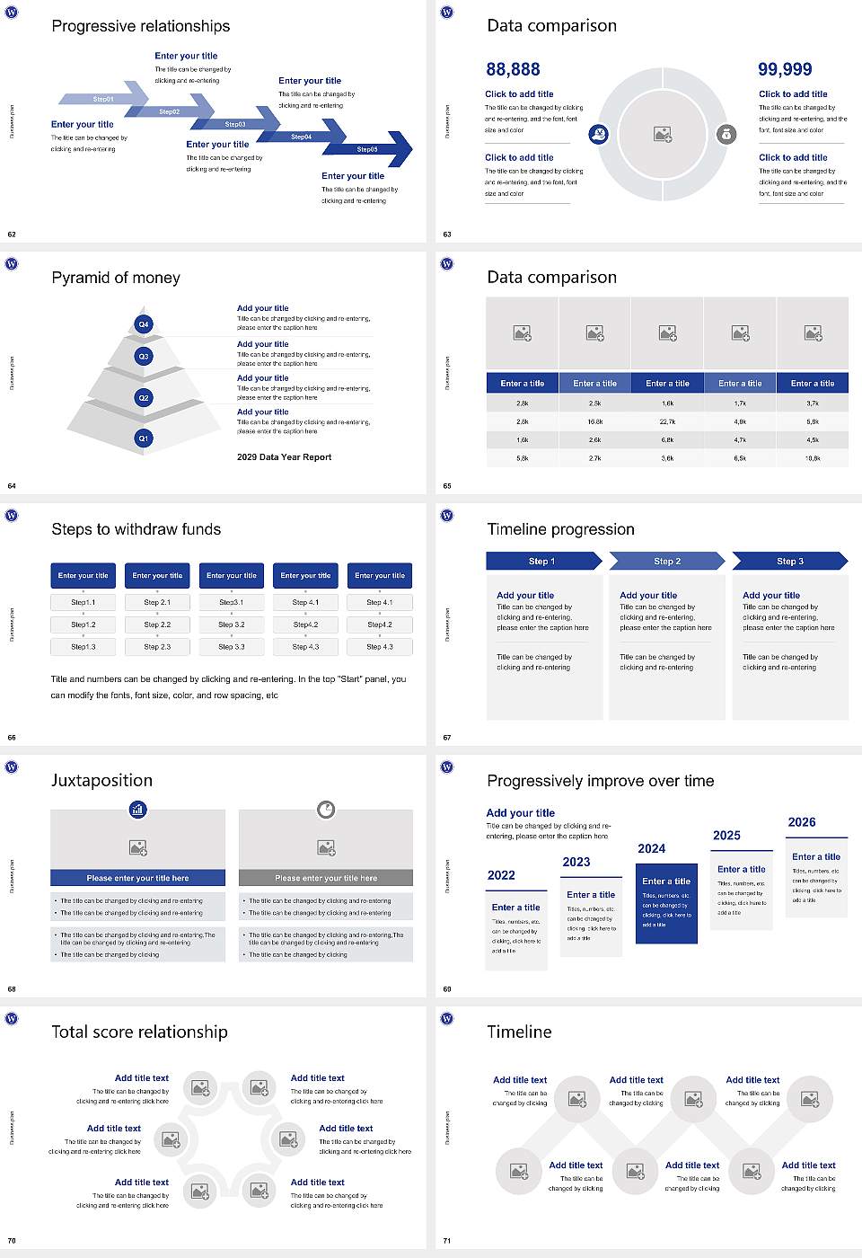 Wilson College Competition/Entrepreneurship Contest PPT Template16:9 ratio PPT effect preview image8