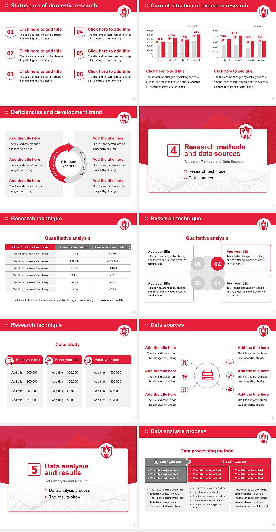 Western Oregon University Graduation Thesis Defense PPT Template4:3 ratio PPT effect preview image4