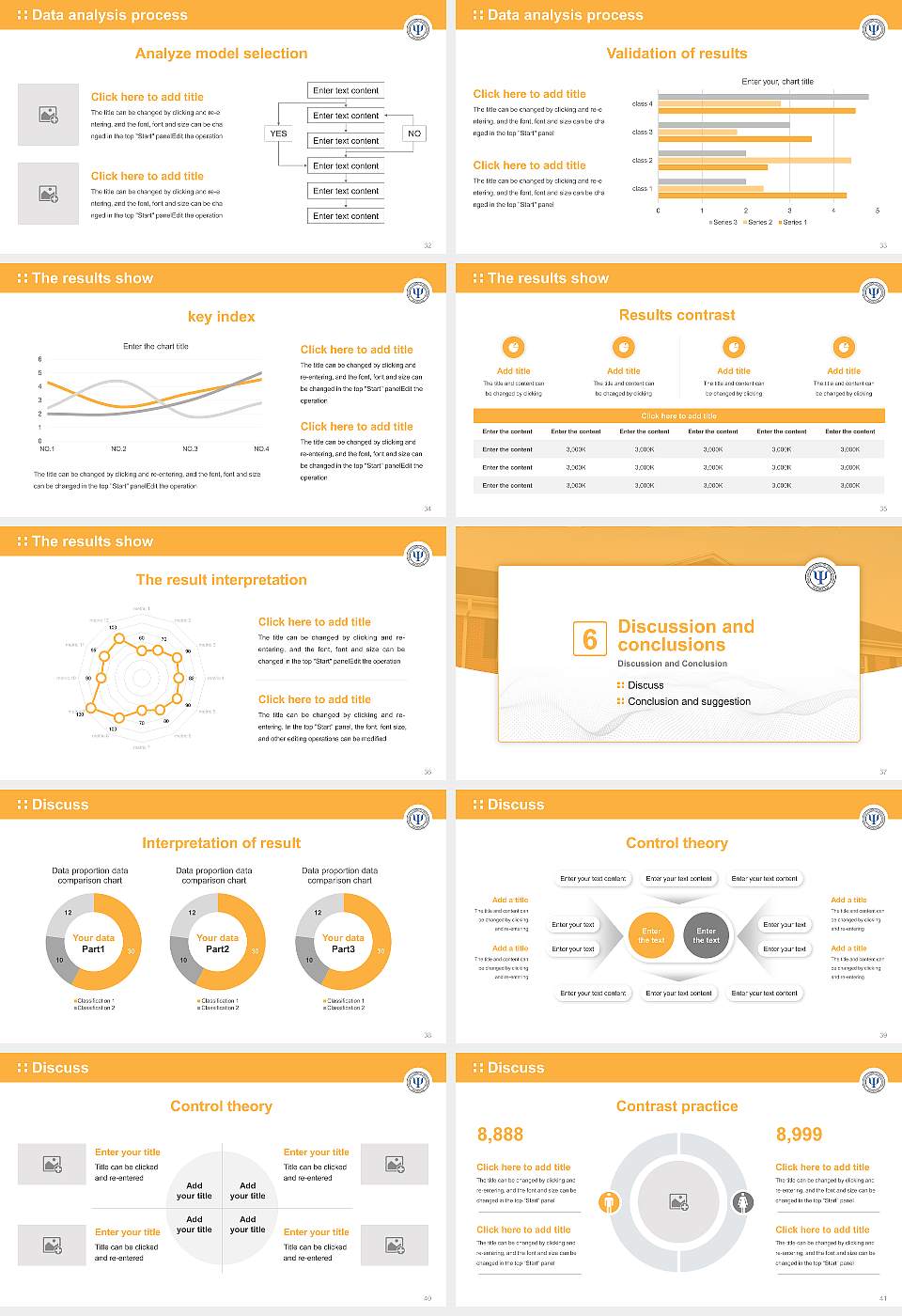 Wisconsin School of Professional Psychology Graduation Thesis Defense PPT Template16:9 ratio PPT effect preview image5