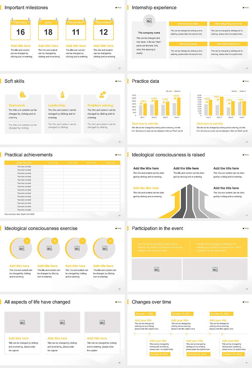 West Liberty University National Scholarship Defense PPT Template16:9 ratio PPT effect preview image3
