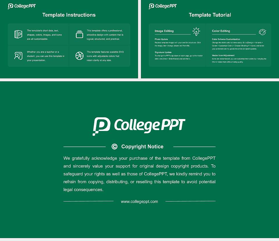 William Peace University Academic Presentation/Research Findings Report PPT Template16:9 ratio PPT effect preview image5