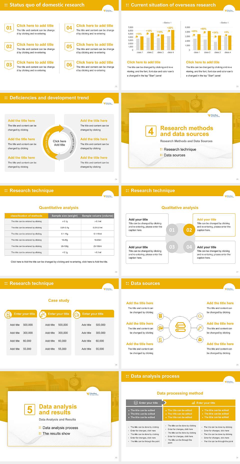 West Virginia University at Parkersburg Graduation Thesis Defense PPT Template4:3 ratio PPT effect preview image4
