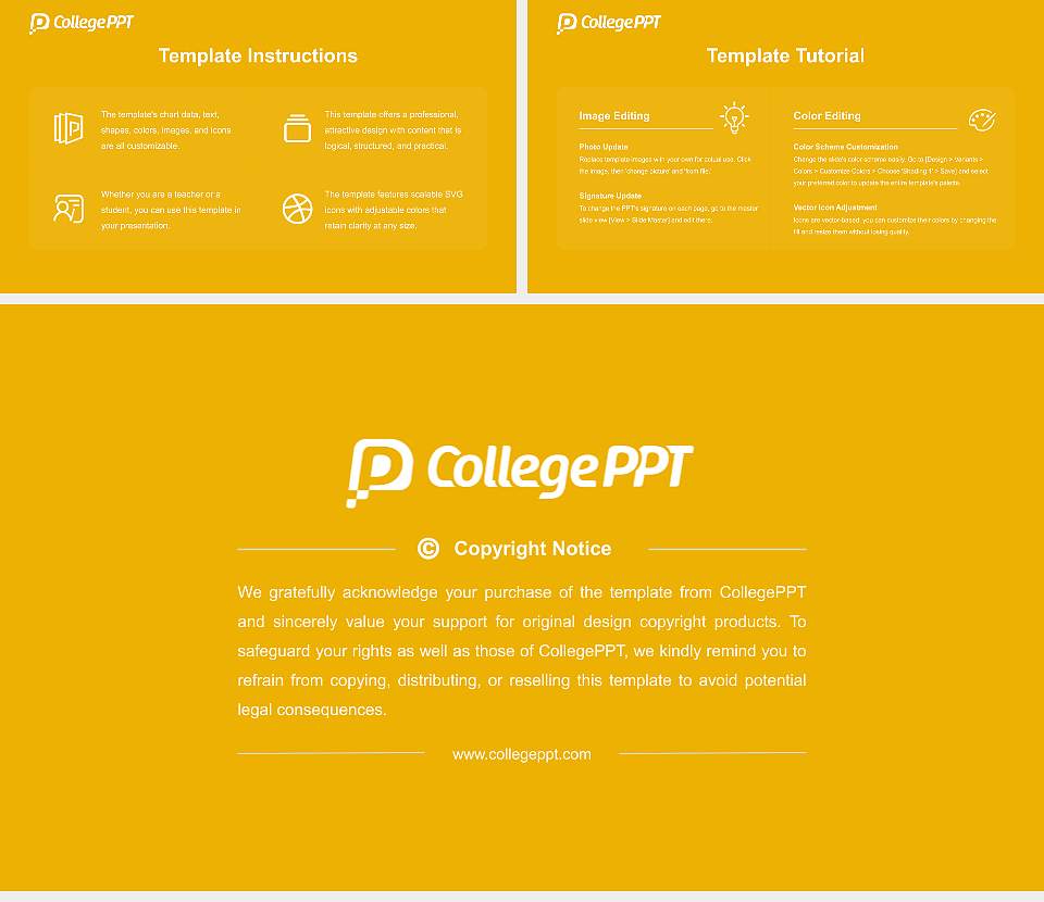 West Virginia University at Parkersburg Academic Presentation/Research Findings Report PPT Template16:9 ratio PPT effect preview image5