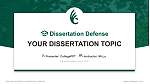 Wilmington College학위 논문 방어PPT 템플릿