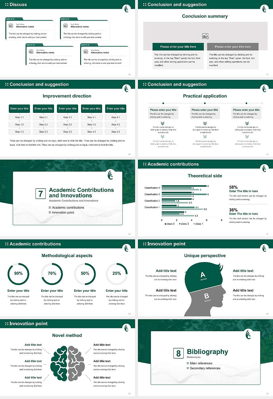 Wilmington College Graduation Thesis Defense PPT Template16:9 ratio PPT effect preview image6