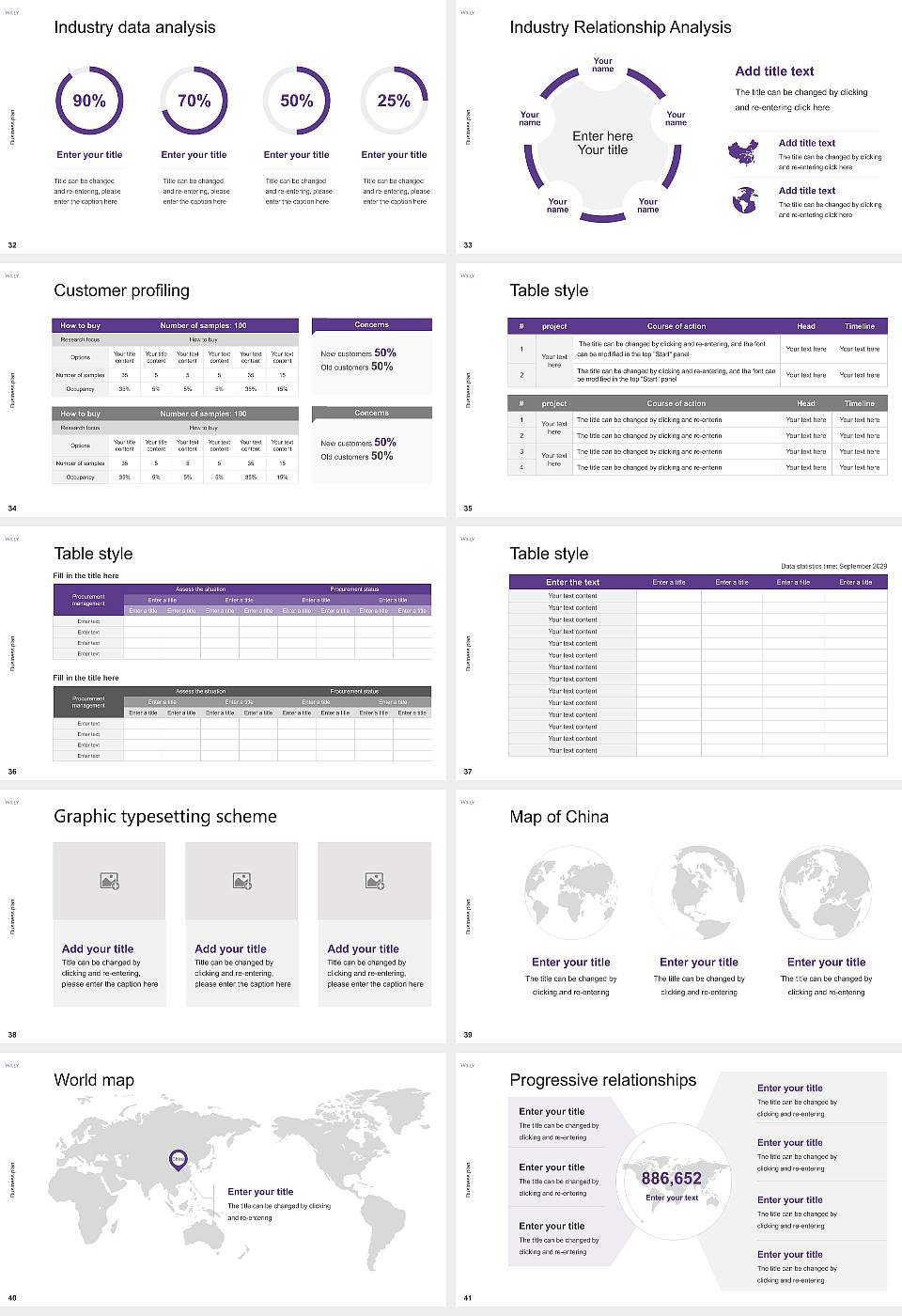 Wiley College Competition/Entrepreneurship Contest PPT Template16:9 ratio PPT effect preview image5