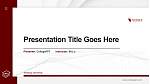 Winthrop University Thesis Proposal/Graduation Defense PPT Template