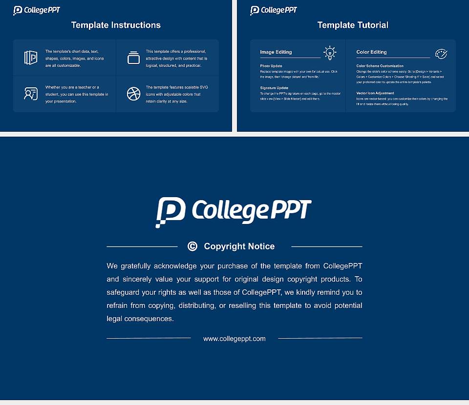 Williamson College of the Trades Course/Courseware Creation PPT Template16:9 ratio PPT effect preview image5