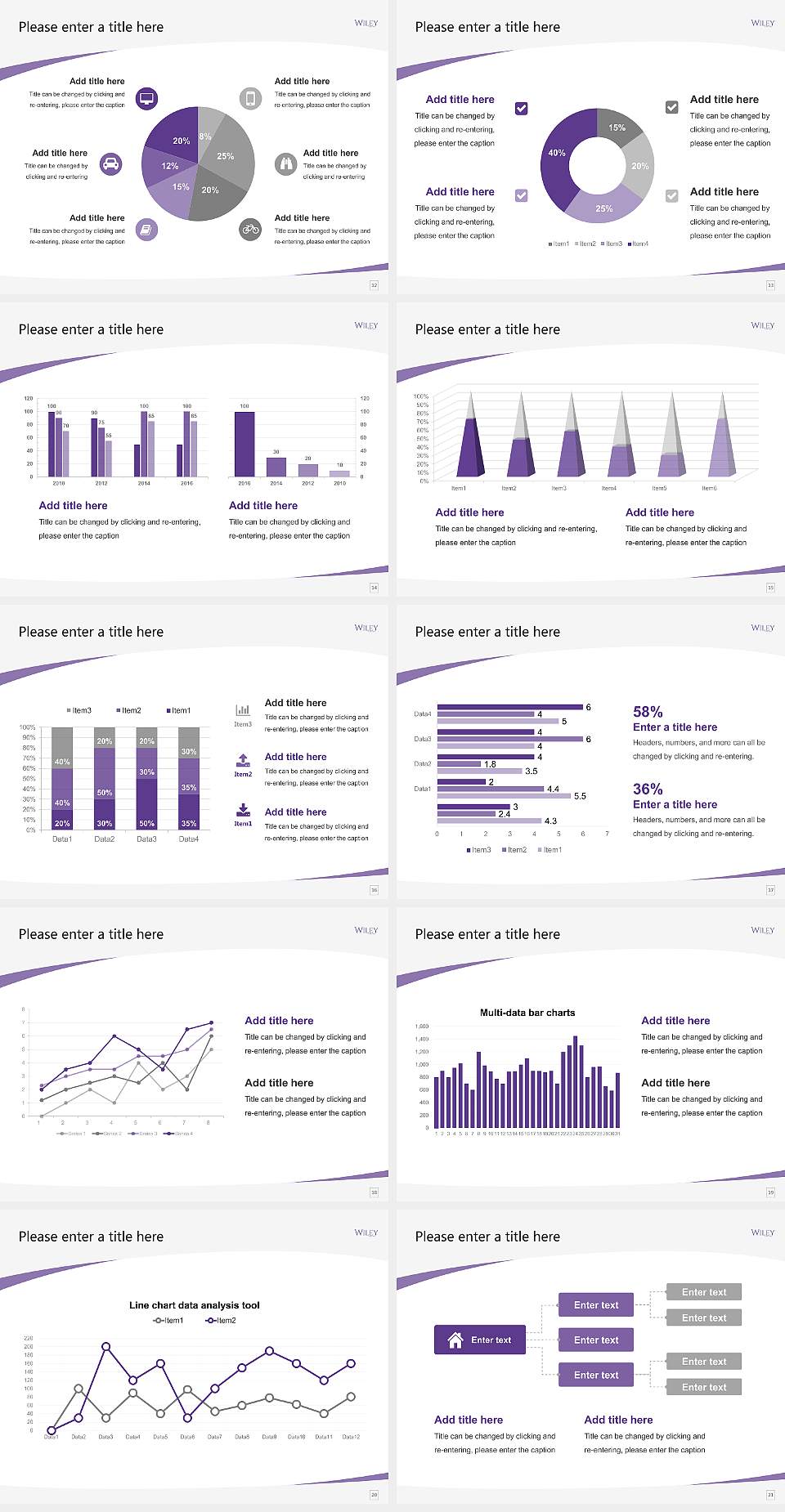 Wiley College Course/Courseware Creation PPT Template4:3 ratio PPT effect preview image3