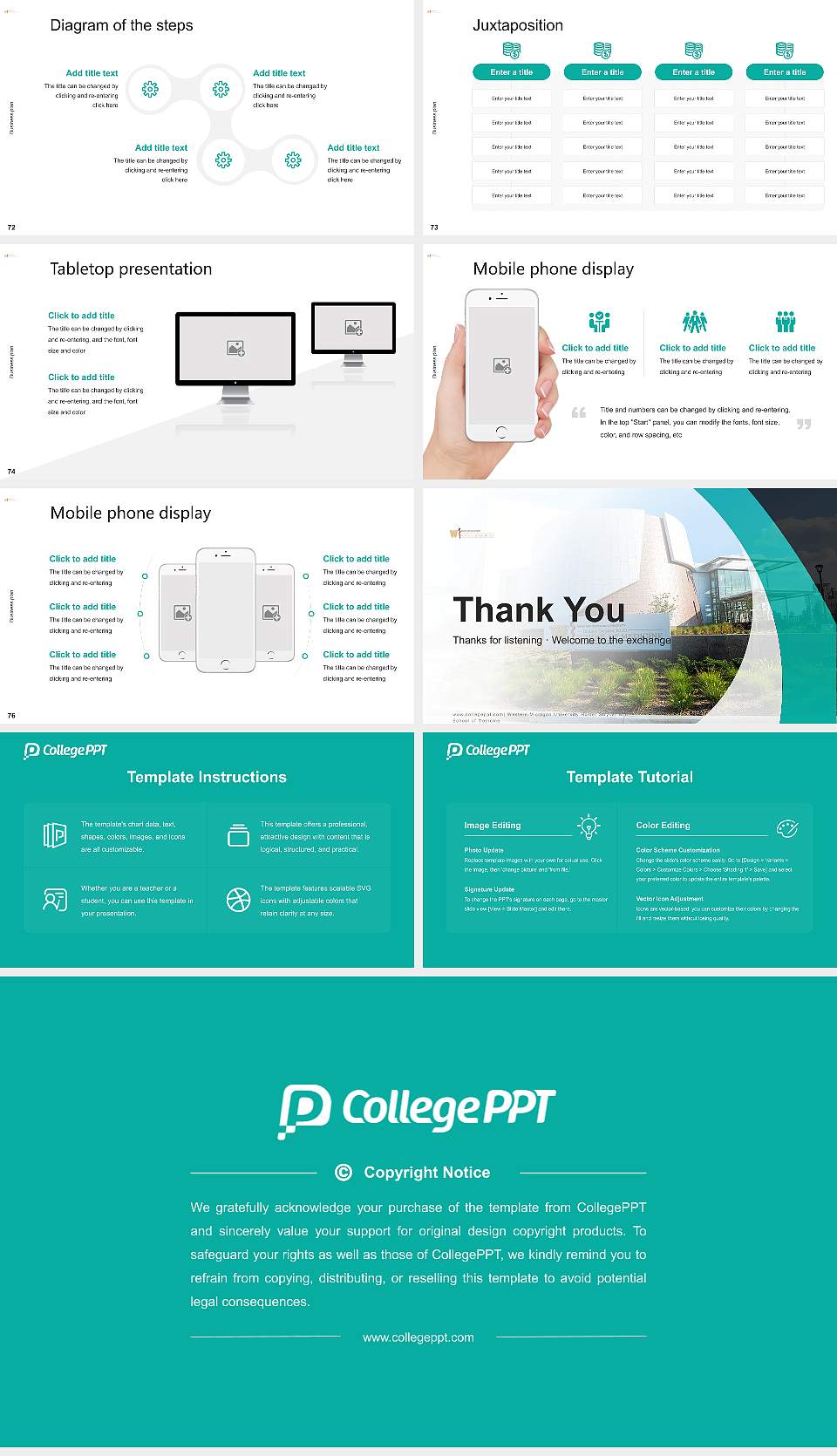 Western Michigan University Homer Stryker M.D. School of Medicine Competition/Entrepreneurship Contest PPT Template16:9 ratio PPT effect preview image9