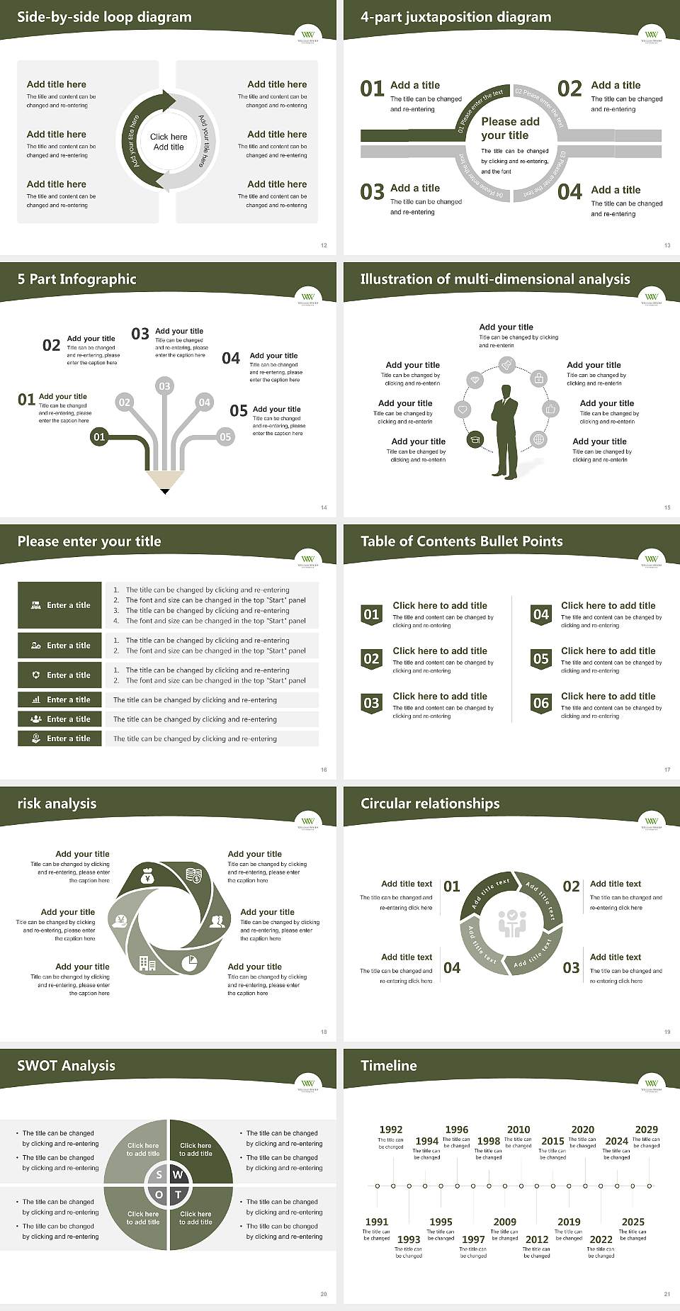 William Woods University Academic Presentation/Research Findings Report PPT Template4:3 ratio PPT effect preview image3