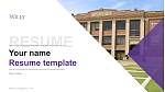 Wiley College Resume PPT Template