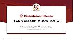 Williamson Christian College Graduation Thesis Defense PPT Template
