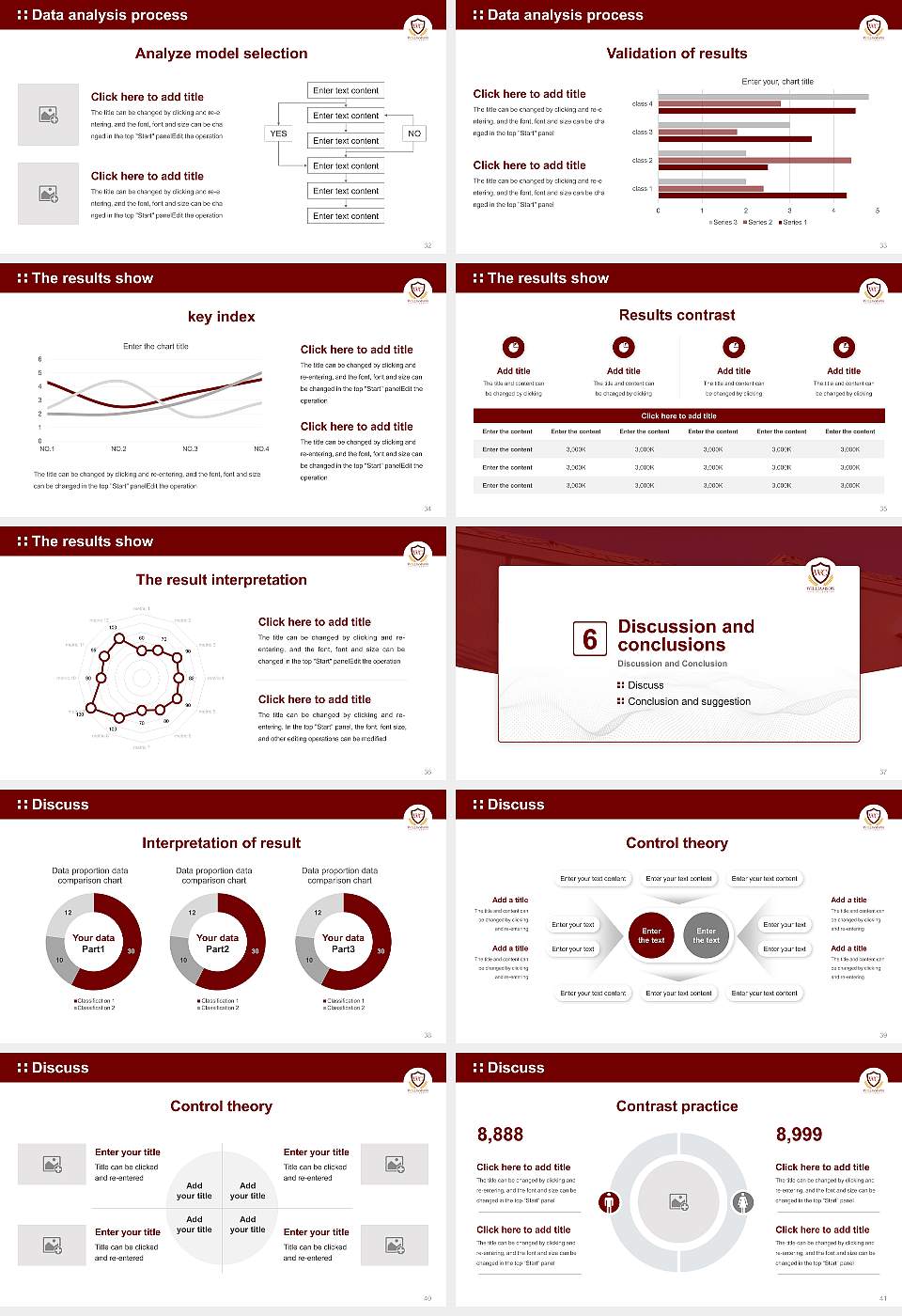 Williamson Christian College Graduation Thesis Defense PPT Template16:9 ratio PPT effect preview image5