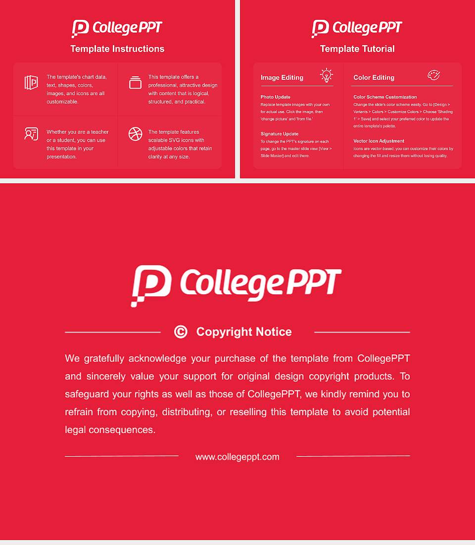 Western Oregon University Course/Courseware Creation PPT Template4:3 ratio PPT effect preview image5