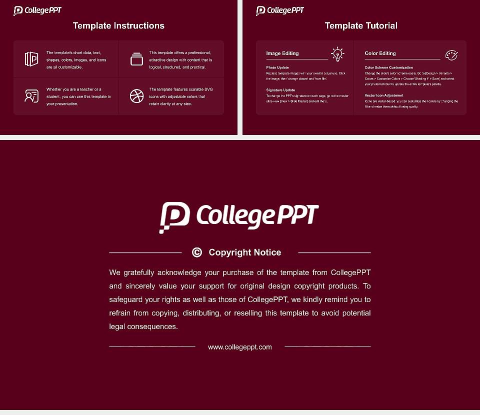 Western University of Health Sciences （Pomona campus） Academic Presentation/Research Findings Report PPT Template16:9 ratio PPT effect preview image5